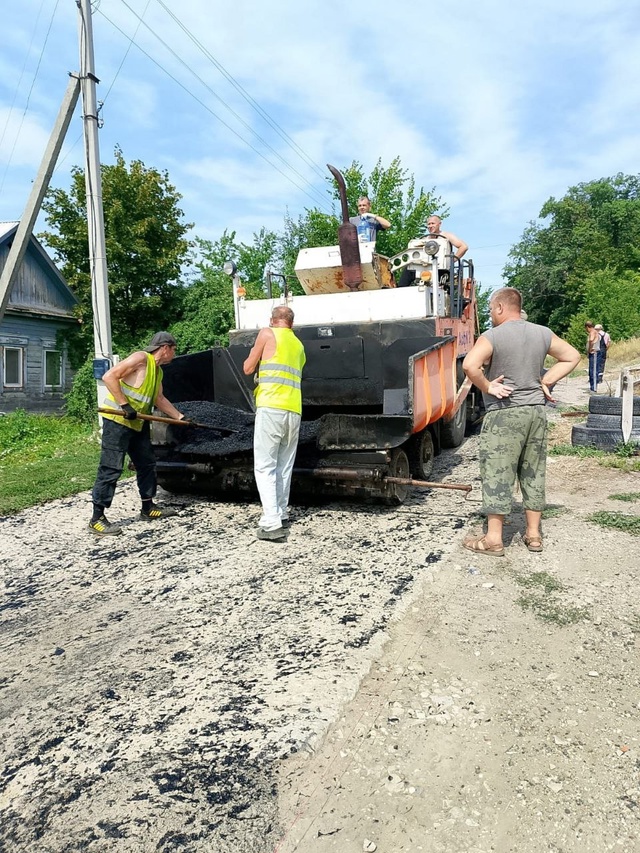 ⚒️ Завершается ремонт участка автодороги по ул. Чапае...