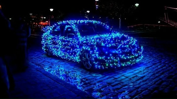 😱За украшение машины гирляндой или мишурой могут лиш?...