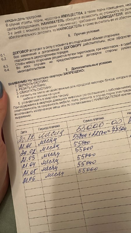 Парень снял квартиру в Москве, требования в договоре убили — нельзя резать и обжигать скотину
Мы жи