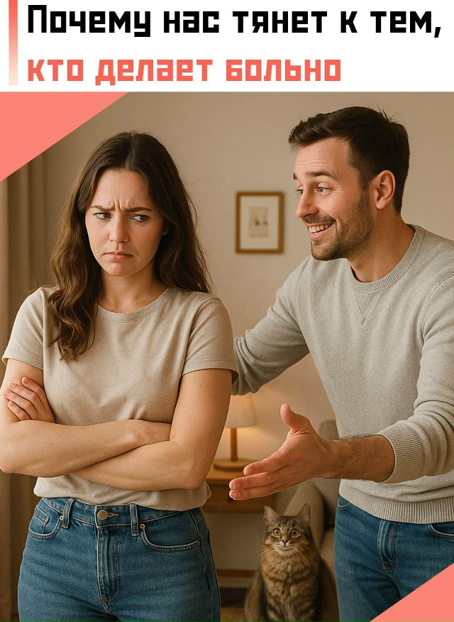 💔 Иногда женщины снова и снова выбирают тех, кто ранит...