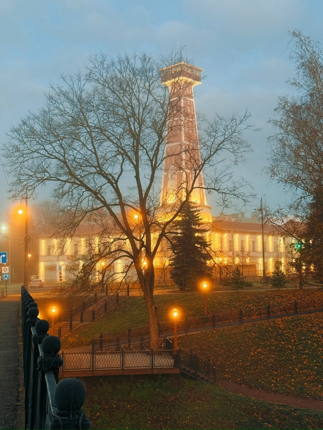 Туман в Рыбинске ❤️ 📷 Сергей Чекалов