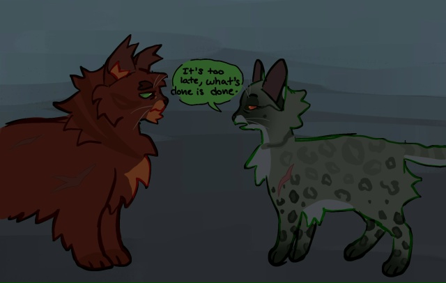 — Слишком поздно. Что сделано — то сделано.
Острозвёз?...