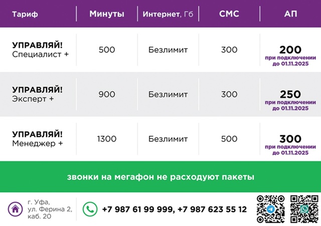 Предложение ограничено! Подключение на данные тарифы ?...