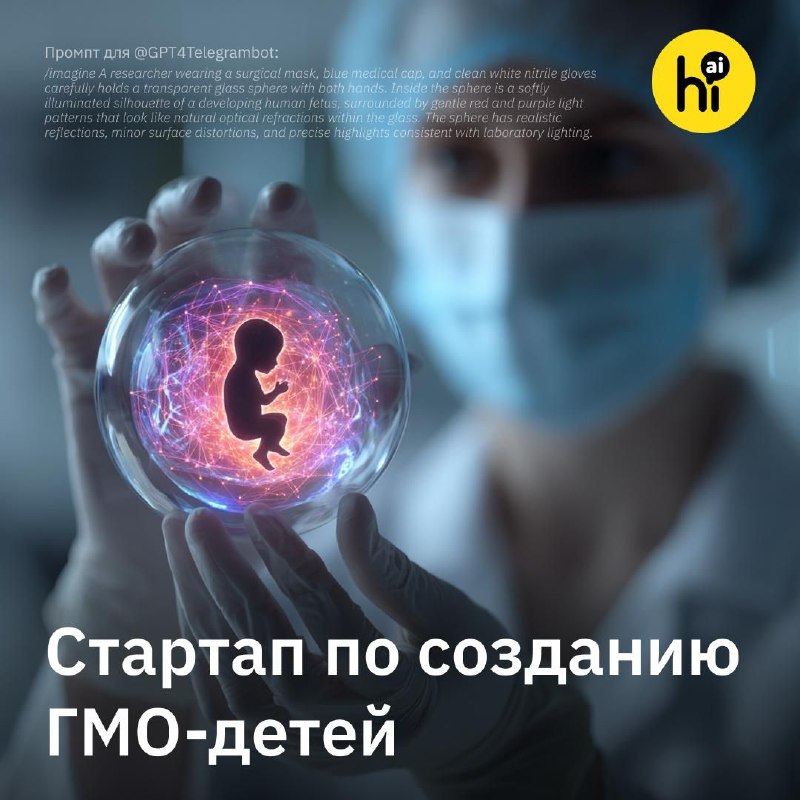 🧬 Preventive: стартап по созданию ГМО-детей
Стартап из Сан-Франциско Preventive хочет защитить дете