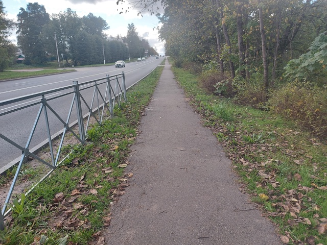 На проспекте Володарского замечательно отремонтирова...