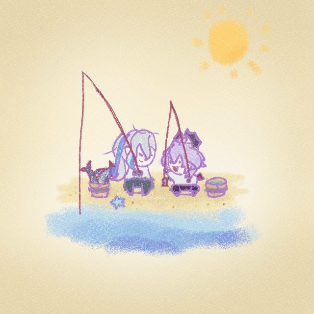 — Драконы, изучающие людей 🐉🎣
✨ художник: kuahapem ✨