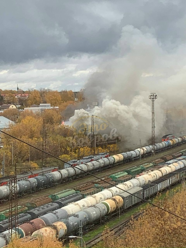 🔥 Пожар
Около заправки. Что-то горит. Анон