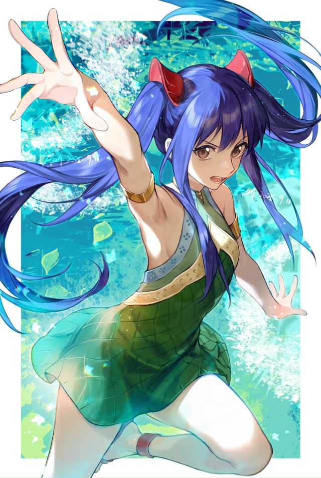 #Fairy_Tail / Сказка о Хвосте феи
Боевые феечки от xuchuan25