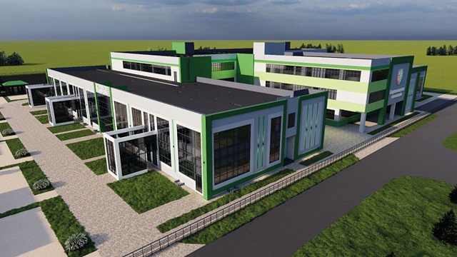 В Устьянах стартовало строительство новой школы и дет?...