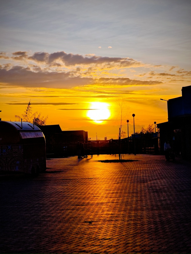 Волшебный закат. Нагорный Пермь.