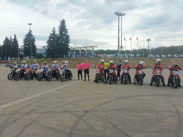 🏍Чемпионат России по мотоболу 2025 состоялся на стадио?...