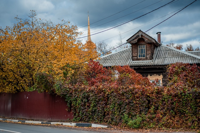 Октябрь в городке ... 🍁🍂