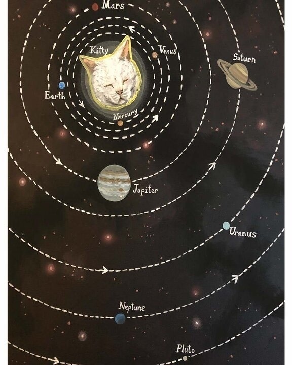 Юмор и хоррор: сюрреалистические коты Даниэля Райана.