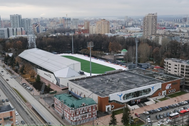 Обновлённый стадион «Юность». Фото [id7562719|Виктор Михал?...