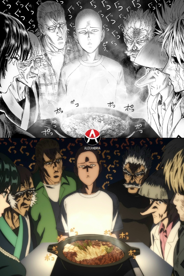 👊 Сравниваем [club50378987|«Ванпанчмен»]: манга х 4 серия 3 се...