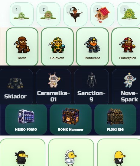 #Fomo_Fighters #Grow_Tea #Golden_Miner #Signal2193 #MEME_MINING #PandaFiT #Doodle_Jump
Комбо