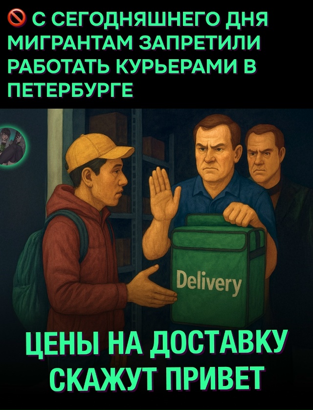 ‼ В Петербурге вступил в силу запрет на работу мигрант...