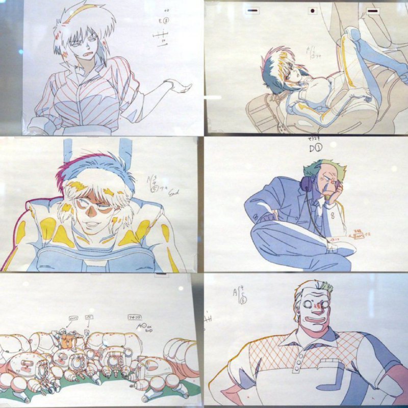 Ближе к оригиналу
Команда проекта опубликовала несколько ключевых эскизов к новому аниме по "Призра