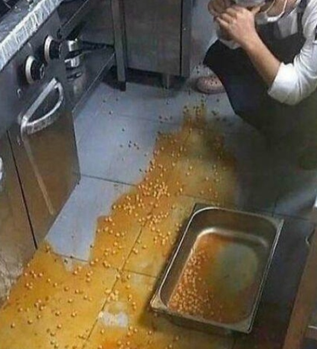 Вот что значит тяжелый день на работе