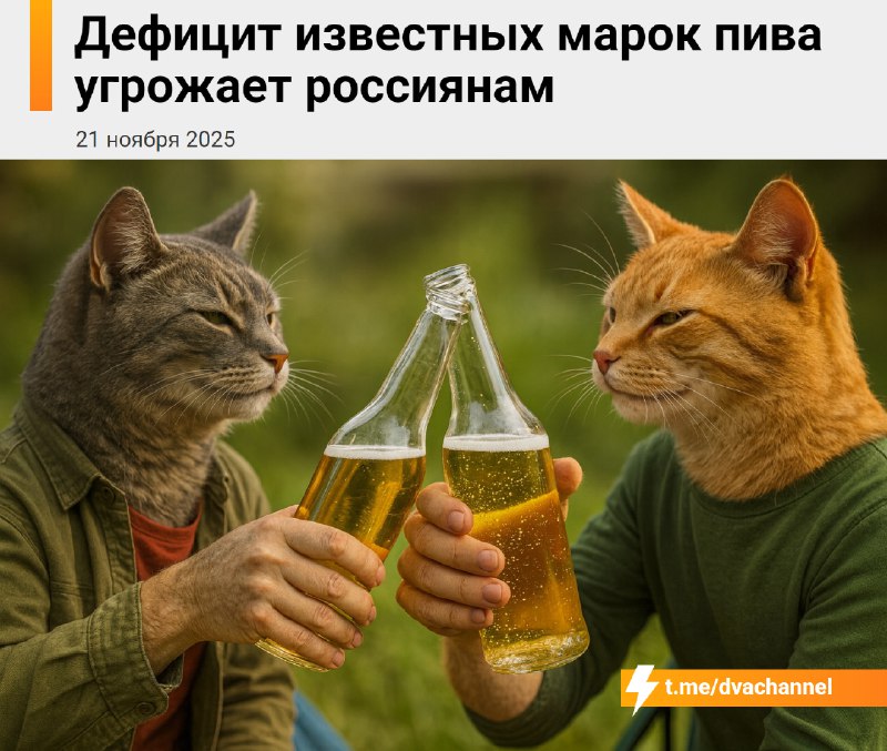 ‼️Только не это: россиян ждёт дефицит пива, особенно немецких и чешских марок, предупреждают финанси