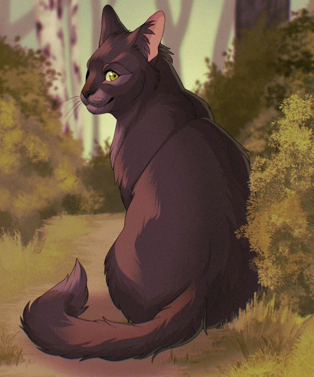 Решила выложить немного своих старых артов по «Котам-В...