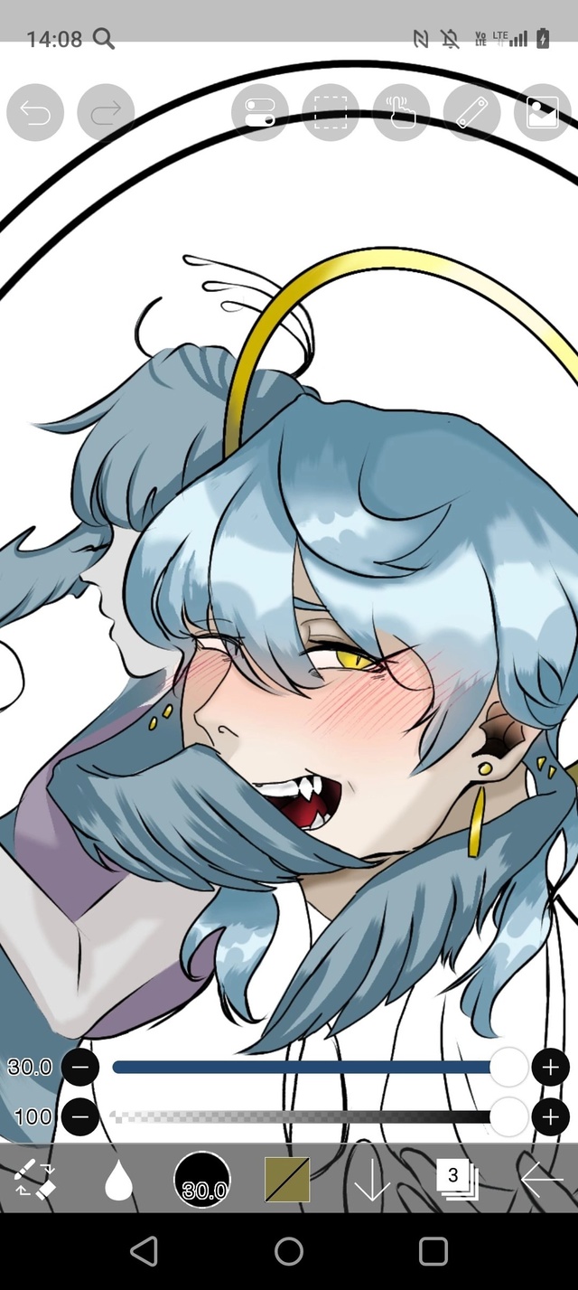 Как же я люблю клыки. Это нарисовать сложнее, чем кажет?...