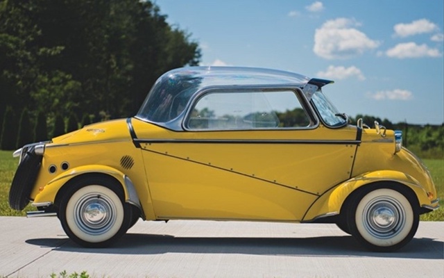 На фото редкий автомобиль F.M.R. Tg 500 ‘Tiger’ выпуска 1960-го ?...