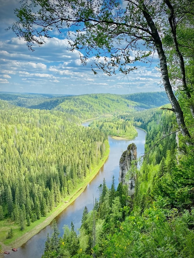 Река Усьва 🇷🇺