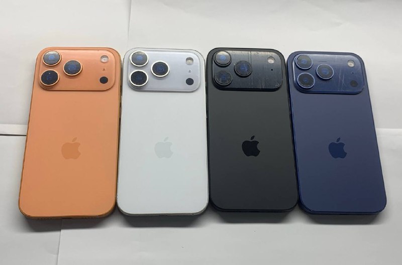 ВСЕ цвета iPhone 17 слили в сеть! Фотографию закинул инсайдер Сонни Диксон. Базовые версии — в споко