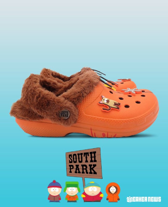 Модники, внимание: у Crocs выйдет коллаба с South Park
Будут модели с лицами Картмана, Полотенчика,