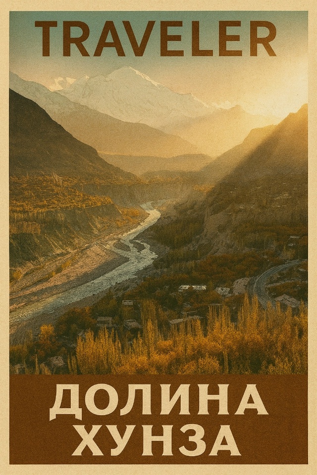 ? Долина Хунза — одно из тех мест, где природа будто в?...