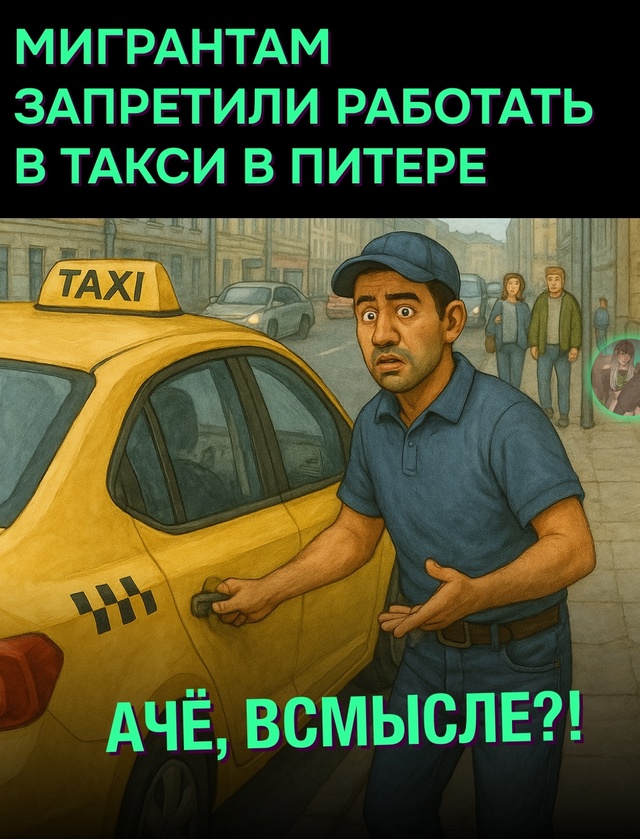В Санкт-Петербурге до конца 2025 года запретили мигранта...