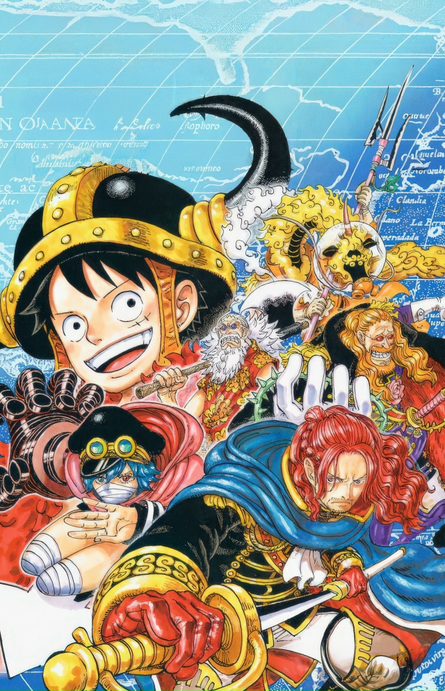 ☠ Нарисовалась обложка 113 тома «Ван-пис».