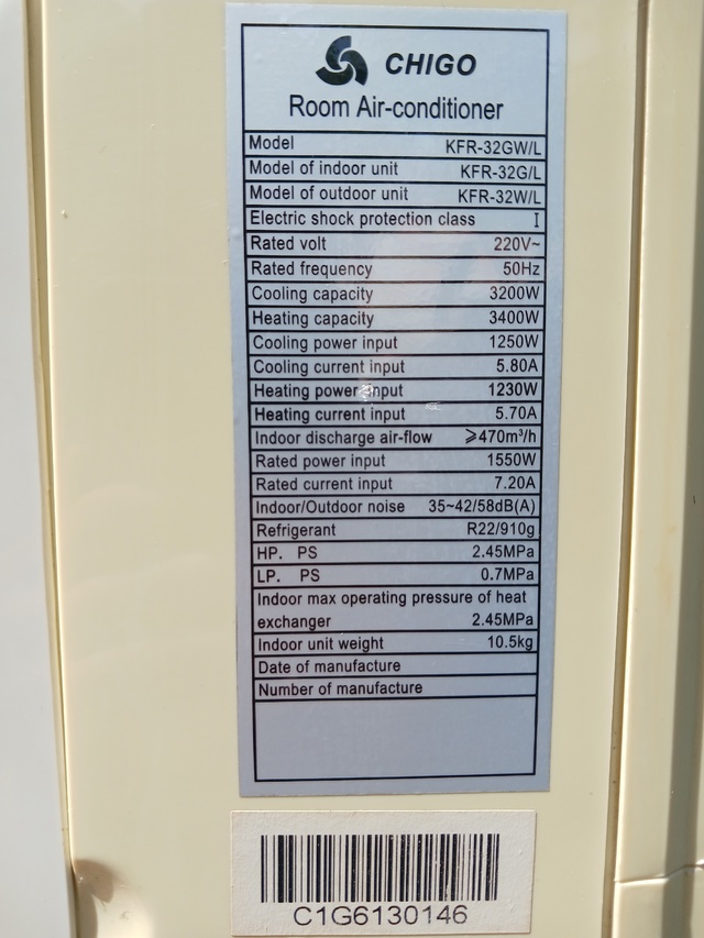 Добрый день, продаём кондиционер 12-й, отработал без нар...