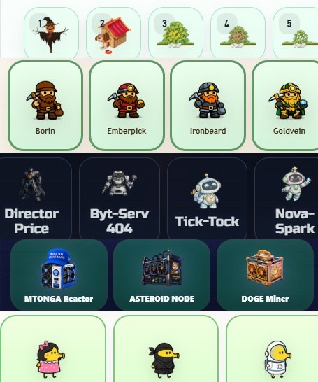 #Fomo_Fighters #Grow_Tea #Golden_Miner #Signal2193 #MEME_MINING #PandaFiT #Doodle_Jump
Комбо