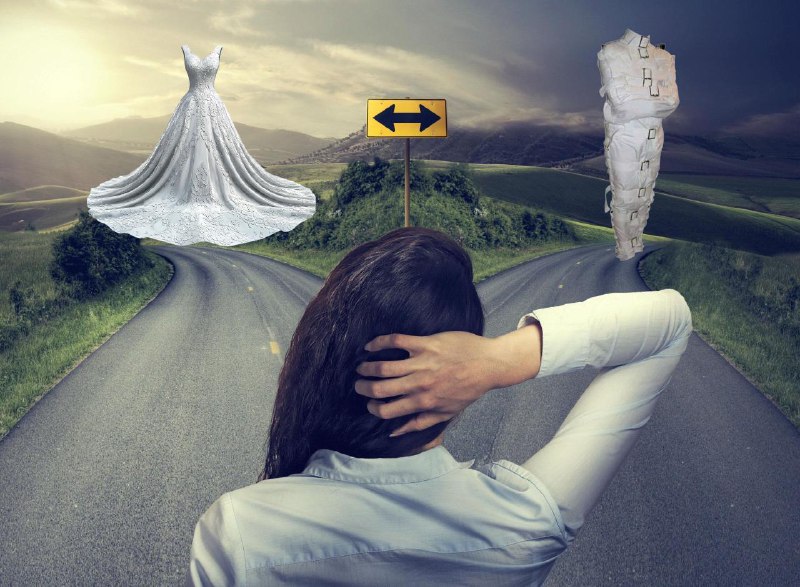 когда с ним все зашло слишком далеко, и ты понимаешь, что в итоге придется надеть одно из этих двух