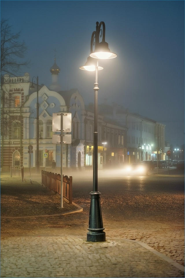 Вечерний Рыбинск ❤ 📷 Геннадий Батурин