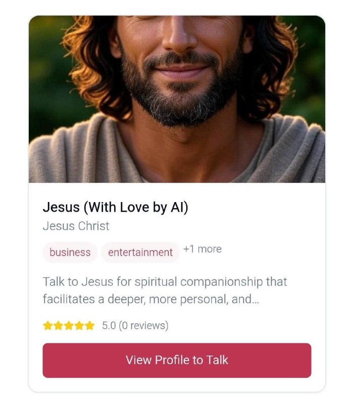 Поговорить с ИИСУСОМ можно за деньги — стартап из США запустил платные видеозвонки со сгенерированны