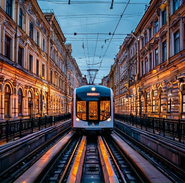 Законопроект о «наземном метро» в Петербурге принят —...