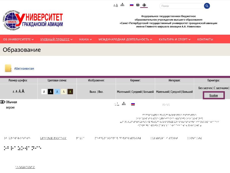 Если почувствуете себя бесполезным — вспомните, что кто-то добавил на сайте университета режим для с