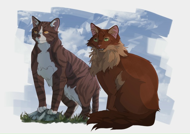 Листвичка и Белка
© evilthewolf
#KV_ZZ_ART