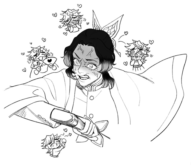 #Kimetsu_no_Yaiba / Клинок, рассекающий демонов
#неканон_зато_к...