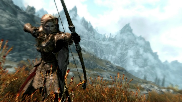 Лук в Скайрим стали таким сильным и популярным благода...