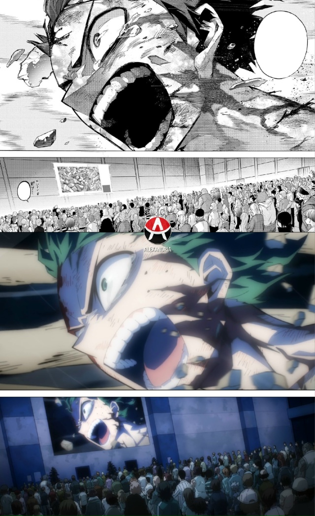 ⚡ Сравниваем [club85320806|«Моя Геройская Академия»]: манга ?...