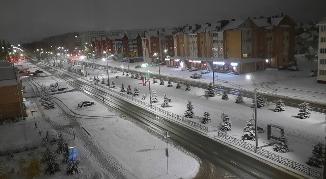 Когда там уже город завалит снегом? ☃️