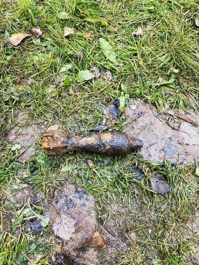 Мину под своим забором нашел житель деревни Новинки Во...