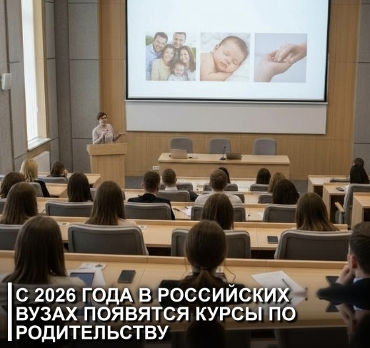 👩🏻‍🍼Курсы по родительству введут в российских вуз?...