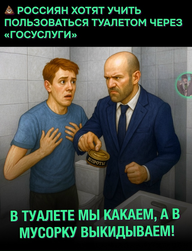 ☺ «А как какать?» — на «Госуслугах» предложили запуст?...