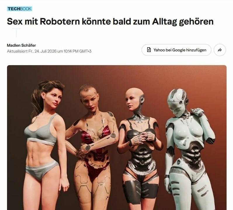Массовый приход секс-роботов обещают к 2030 году — заявили футурологи
Исследователи отмечают, что и