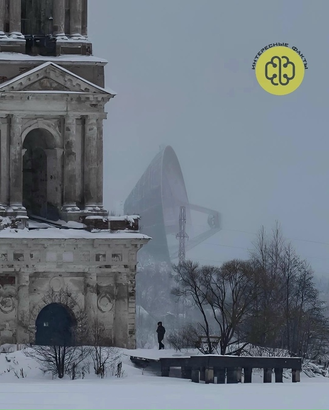 Калязинский радиотелескоп КТ-64 — это не просто огромн?...